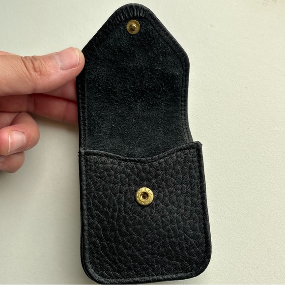 Dooney & Bourke all weather leather Snap Button Strap Caddy Purse bag accessory - Picture 11 of 15